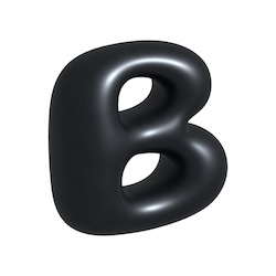 B